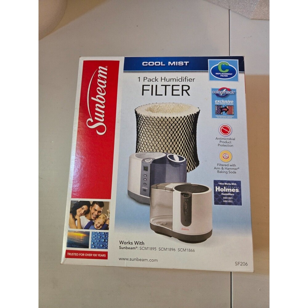 Sunbeam Cool Mist 1‎ Pack Humidifier Filter Works With Sunbeam SCM1896 & SCM1866